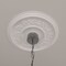 Ekena Millwork Tyrone Ceiling Medallion (Fits Canopies up to 6 3/4"), 16 1/8"OD x 3/4"P, Primed White CM16TY - alternate 4